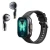 2 in 1 Built-in Smartwatch with Earphone Multi-Sport NFC Call Smart Watch with Earbuds Headphone for iPhone Android Smartphone