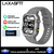 LAXASFIT 2025 New Smart Watch Men's Outdoor Watch 1.85 inch Voice Assistant Bluetooth Call with LED Flashlight Smart Watch