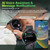 LAXASFIT Smartwatch Bluetooth Calling Fitness Tracking Music Playback Health Monitoring Men and Women 2025 New Smartwatch