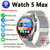 LAXASFIT Smartwatch Bluetooth Calling Fitness Tracking Music Playback Health Monitoring Men and Women 2025 New Smartwatch