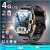 PGD SmartWatch 4G LTE GPS Wifi SIM Card NFC Dual Camera Rugged 64G ROM Storage Heart Rate Sports Smart Watch Men