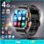 PGD SmartWatch 4G LTE GPS Wifi SIM Card NFC Dual Camera Rugged 64G ROM Storage Heart Rate Sports Smart Watch Men