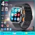 PGD SmartWatch 4G LTE GPS Wifi SIM Card NFC Dual Camera Rugged 64G ROM Storage Heart Rate Sports Smart Watch Men