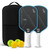 Fashion T700 Pickleball Paddle Carbon Fiber 16MM Pickleball Rackets Set Lightweight USAPA Approved Professional Game Supplies