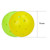 1/3pcs Pickleball Balls Outdoor 48Holes Training Pickleball Accessories 74mm Standard Pickle Balls For Training Competition