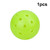 1/3pcs Pickleball Balls Outdoor 48Holes Training Pickleball Accessories 74mm Standard Pickle Balls For Training Competition