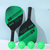 Pickleball Racket Set (2 Rackets + 4 Balls + 1 Cosmetics Bag) High-Quality Poplar Base Plate Pickleball Racket Set Outdoor Sports Special Beginners Entry Training Racket Beach Sports Equipment