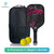 Black Purple Polka Dot USAPA Pickleball Paddle Fiberglass Surface High Grit & Spin Unibody Edgeless Sport Racquet Pickleball