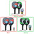 2-Pack Wooden Pickleball Paddles Set with Balls And Mesh Storage Bag Ideal for Beginners