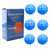 6Pcs/Set Pickleball Balls 40 Holes Outdoor Pickleball Colorful High Bounce Pickle Ball Set Adult Training Competition Pickleball