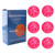 6Pcs/Set Pickleball Balls 40 Holes Outdoor Pickleball Colorful High Bounce Pickle Ball Set Adult Training Competition Pickleball