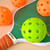 Orbia Sports 3Pcs Durable Pickleball Balls Outdoor 40 Holes Training Pickleball Accessories 74mm Standard Pickle Balls