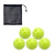 5Pcs Premium 40-Holes Outdoor Pickleball Balls Perfectly Balanced High Bounce True Flight Durable Outdoor Pickleball Set.