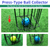 Black Pickleball Picker Upper Large Capacity Press Collector Tennis Ball Picker with Lid Ergonomic Handle Tennis Balls Collector