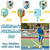 Cartoon Children's Pickleball Set Lightweight Durable 's Pickleball Set Non-Slip Grip 2 Balls Pickleball Paddle Set