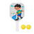 Cartoon Children's Pickleball Set Lightweight Durable 's Pickleball Set Non-Slip Grip 2 Balls Pickleball Paddle Set