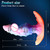 4 Size Wearable Anal Plug Fantasy Luminous Dildos Colourful Huge Penis Thick G-spot Anal Butt Plug Shaped Dragon Dildo Anal Toy