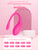 APP Remote Control Women's Dildo Vibrator Vaginal 9-speed G-spot Dual Stimulation Massager Wearable Underwear Sex Toy