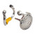 Flat Cage Stainless Steel Small Size Male Chastity Device, Honeycomb Cock Cage, Penis Ring Lock, Chastity Belt, Penis Sleeves