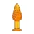 Glass Anal Butt Plug Christmas Gift G-spot Anal Masturbating Clear Sleek Candy Cane Dildo Christmas Decorations Ass Erotic Toys