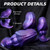 Large Glans Anal Plug Soft Silicone Butt Plug Strap-on Penetration Anal T-shaped Base Wearable Design Anal Vaginal Masturbator