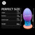 2022 Soft Oversized Egg Huge Luminous Anal Dilator Silicone Anal Ball Big Trainer Chain Gay Expansion Butt Plug Anus Masturbatio