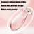 Large Crystal Clear Silicone Dragon Egg Anal Plug with Size Markings Soft Flexible Prostate Massager for Men And Women