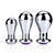 Runyu Large Anal Plug Metal Lighting Modeling Stainless Steel Butt Plug Women Men Anal Expansion Dildo Couple Adule Toy Trainer