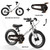 12-14-16-inch aluminum alloy 2-in-1 children's balance bike, with adjustable seat and brake, suitable for 2-8 years old
