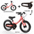 12-14-16-inch aluminum alloy 2-in-1 children's balance bike, with adjustable seat and brake, suitable for 2-8 years old