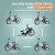 Children's bicycle balance bike 2-in-1 1-3 1-6-year-old girl boy pedal folding bike