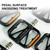 LiteRide Flat Bike Pedals with 3 Sealed Bearings, Wide Platform Pedals for MTB and Road Bikes