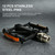 LiteRide Flat Bike Pedals with 3 Sealed Bearings, Wide Platform Pedals for MTB and Road Bikes