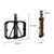LiteRide Flat Bike Pedals with 3 Sealed Bearings, Wide Platform Pedals for MTB and Road Bikes