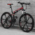 Sports Bikes for Men and Women 26 27.5 Inch Folding Bicycle Mountain Bike Bikes With a Speed of 21 and a Speed of 24