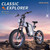 EKX X20 Electric Bike Mountain Moped Ebike 20 Inch Fat Tire 2000W 48V 35AH Men's Road EBike Electric Bicycle For Adults E Bikes