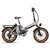 US Stock Fashion Commuter Electric Bike Foldable With APP Adult Woman Youth Cool 750w Powerful Electric Bicycle Double Battery