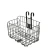 Foldable Ultralight Bike Basket Front Rear Hanging Basket for Mountain Road Bicycles