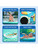 Inflatable Floating Dock Platform, Multi-People Round Water Hammock Lsland Raft Tanning Float With Carrying Bag