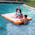 Inflatable Floating Dock Platform For Water Leisure & Swim Round Party Stitch Lounge Carry Play Event Swimming Slide Foldable