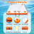Inflatable Dock Platform 6ft/8ft/10ft/12ft Floating Raft with Air Pump Inflatable Water Floating Platform Island