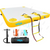 Inflatable Dock Platform 6ft/8ft/10ft/12ft Floating Raft with Air Pump Inflatable Water Floating Platform Island