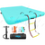 Inflatable Dock Platform 6ft/8ft/10ft/12ft Floating Raft with Air Pump Inflatable Water Floating Platform Island