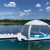340 Cm X 340 Cm X 70 Cm Inflatable Floating Dock With Non-Slip Surface For 6-8 Person