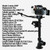 Four-stroke 4Hp Outboards with Spray Pump Marine Air-cooled Propulsion Boat Engine Motor Outboard Motor for Assault Boats