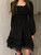 Black Dresses Women Fashion All-match Designed Harajuku Streetwear Aesthetic Clothing Hepburn Vestidos De Mujer Daily Ins Chic