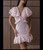 2026 Spring Women's Summer New Ruffled Floral Short Skirt V-neck Pleated Dress Shorts