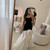 Black And White Mermaid Prom Dress Sexy Strapless Satin Floor Length Evening Gowns Girls Formal Party Dress