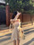 Ruffles Spaghetti Strap Slim Solid A-line Summer Sleeveless Dresses Women Korean Style Fashion Female Sweet Charming Streetwear