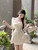 Ruffles Spaghetti Strap Slim Solid A-line Summer Sleeveless Dresses Women Korean Style Fashion Female Sweet Charming Streetwear